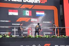 2023 Formula 1 Azərbaycan Qran Prisinin qalibi və mükafatçıları mükafatlandırılıb (FOTO)