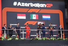 2023 Formula 1 Azərbaycan Qran Prisinin qalibi və mükafatçıları mükafatlandırılıb (FOTO)