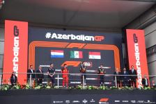 2023 Formula 1 Azərbaycan Qran Prisinin qalibi və mükafatçıları mükafatlandırılıb (FOTO)