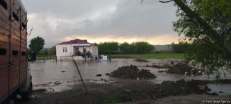 Sel Tərtərdə fəsad törədib (FOTO)