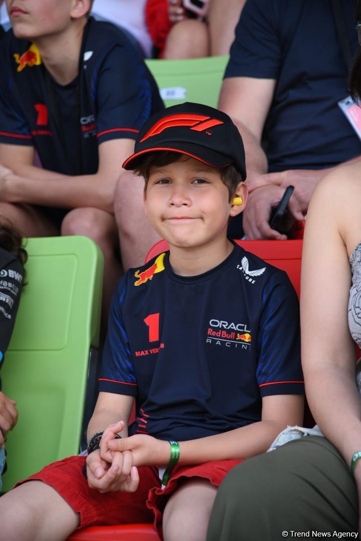 "Formula 1" Azərbaycan Qran Prisi yarışında azarkeşlərin məmnuniyyəti (FOTOLAR)