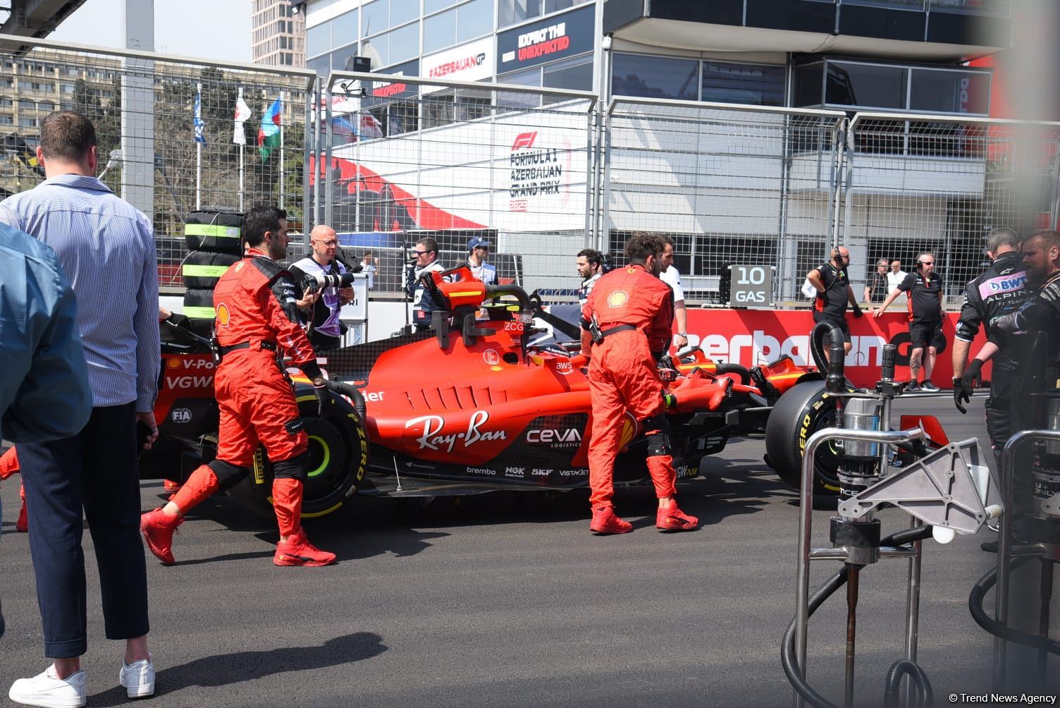 2023 Formula 1 Azərbaycan Qran Prisi üzrə əsas yarışı baş tutub (FOTO)