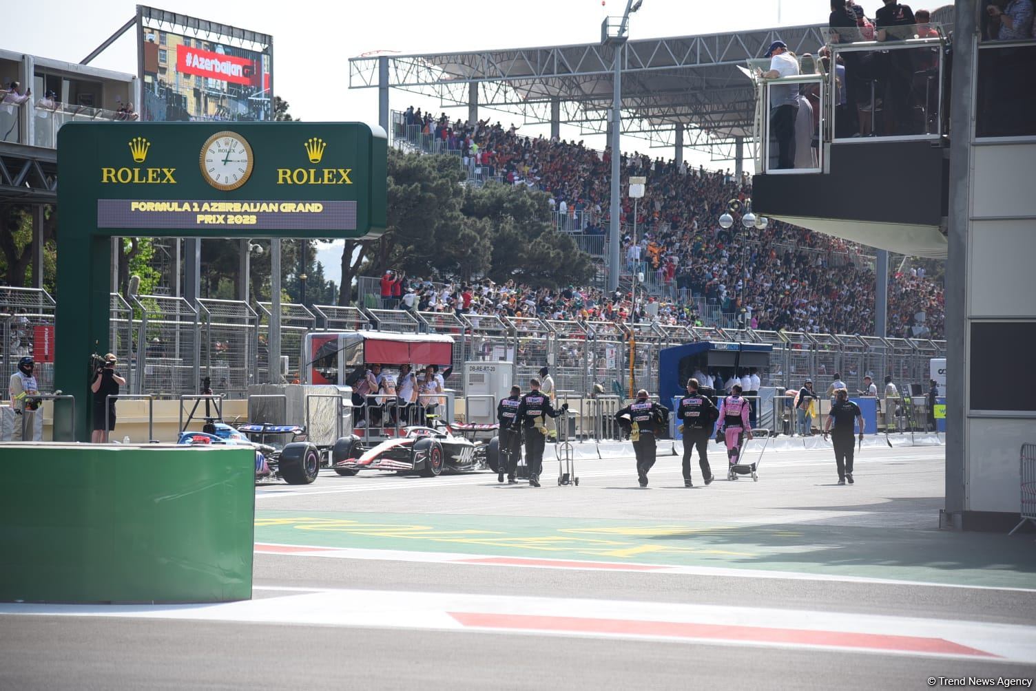 2023 Formula 1 Azərbaycan Qran Prisi üzrə əsas yarışı baş tutub (FOTO)