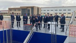 Azərbaycan-Özbəkistan birgə avtomobil zavodunun təməlqoyma mərasimi keçirilib (FOTO)