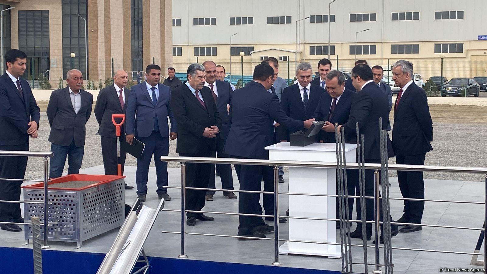 Azərbaycan-Özbəkistan birgə avtomobil zavodunun təməlqoyma mərasimi keçirilib (FOTO)