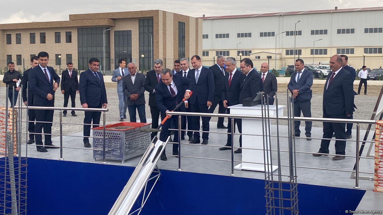 Azərbaycan-Özbəkistan birgə avtomobil zavodunun təməlqoyma mərasimi keçirilib (FOTO)