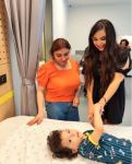 Heydər Əliyev Fondunun vitse-prezidenti Leyla Əliyeva Uşaqların Sağlam Gələcəyi Erkən Müdaxilə Mərkəzində olub (FOTO)
