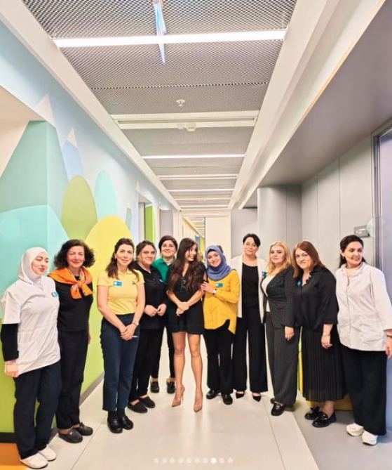 Heydər Əliyev Fondunun vitse-prezidenti Leyla Əliyeva Uşaqların Sağlam Gələcəyi Erkən Müdaxilə Mərkəzində olub (FOTO)