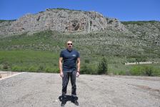 Prezident İlham Əliyev Zəngilanda otel kompleksinin təməlini qoyub (YENİLƏNİB) (FOTO/VİDEO)