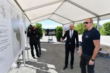 Prezident İlham Əliyev Mahruzlu kəndinin təməlinin qoyulması mərasimində iştirak edib (YENİLƏNİB) (FOTO/VİDEO)
