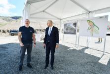 Prezident İlham Əliyev Qubadlı şəhərində ilk yaşayış məhəlləsinin təməlini qoyub (YENİLƏNİB) (FOTO/VİDEO)