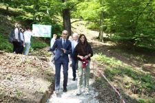 Leyla Əliyeva Ulu Öndərin 100 illiyinə həsr edilən ekoloji aksiyalarda iştirak edib (FOTO)