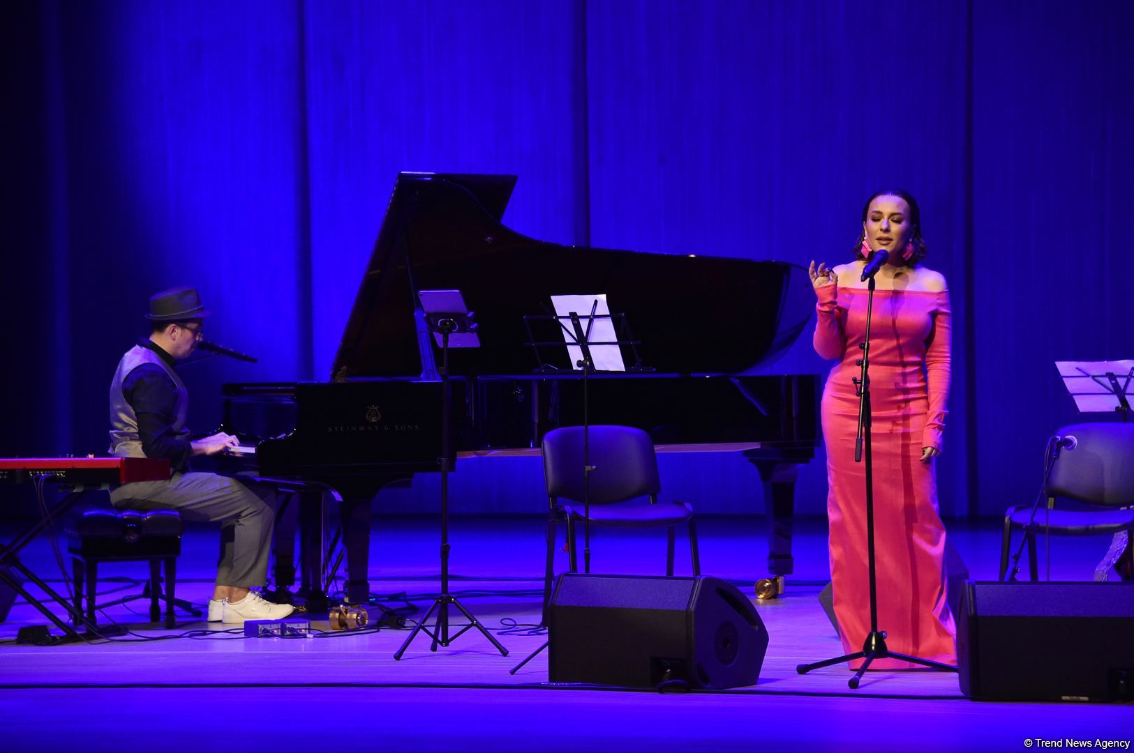 Heydər Əliyev Mərkəzində Azərbaycan, ABŞ və Kuba musiqiçilərinin iştirakı ilə heyrətamiz Caz günü keçirilib (FOTO)