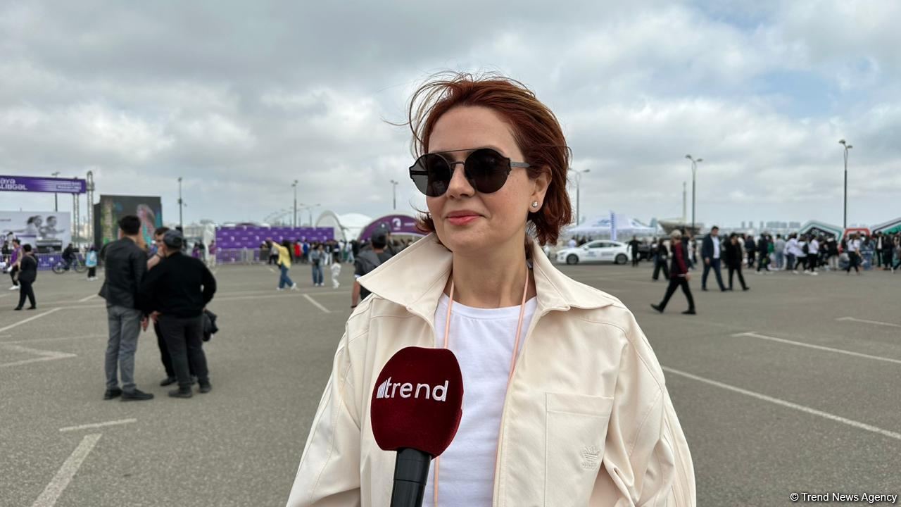 "Bakı Marafonu 2023"ün azarkeş zonasında bayram ab-havası hökm sürür - tamaşaçı (FOTO)