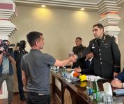 Əfv sərəncamı 17 saylı cəzaçəkmə müəssisəsində də icra edilib (FOTO)