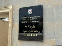Əfv sərəncamı 9 saylı cəzaçəkmə müəssisəsində 8 nəfərə şamil edilib (FOTO)