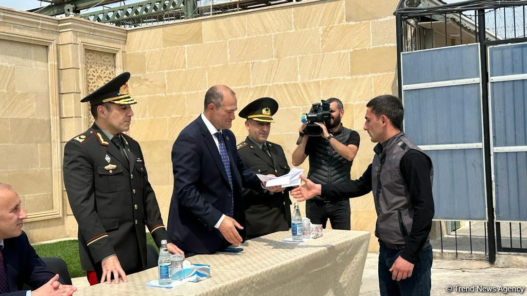 2 saylı cəzaçəkmə müəssisəsində əfv sərəncamı 33 nəfər şamil edilib (FOTO)