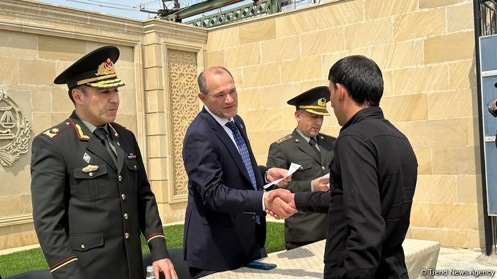 2 saylı cəzaçəkmə müəssisəsində əfv sərəncamı 33 nəfər şamil edilib (FOTO)