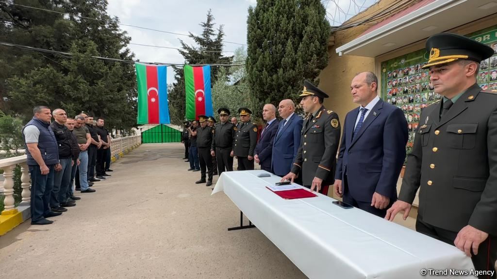 Əfv sərəncamı 9 saylı cəzaçəkmə müəssisəsində 8 nəfərə şamil edilib (FOTO)