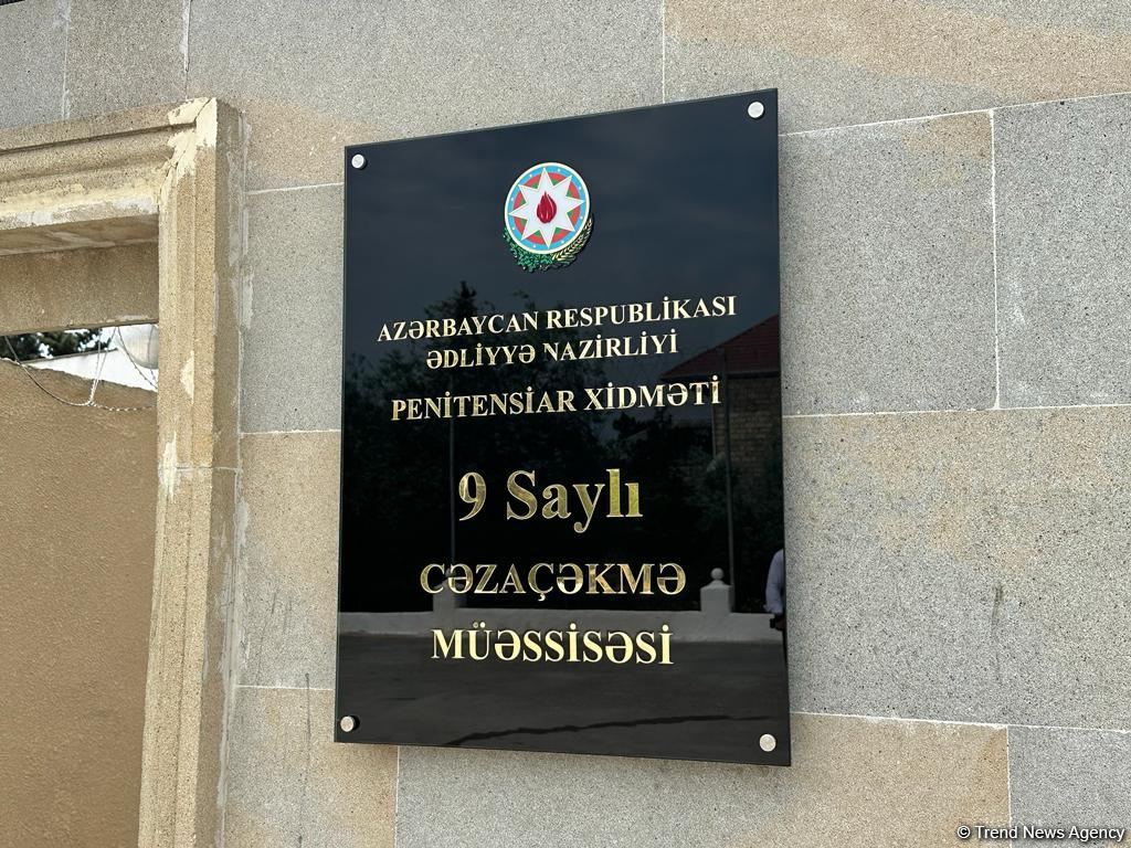 Əfv sərəncamı 9 saylı cəzaçəkmə müəssisəsində 8 nəfərə şamil edilib (FOTO)