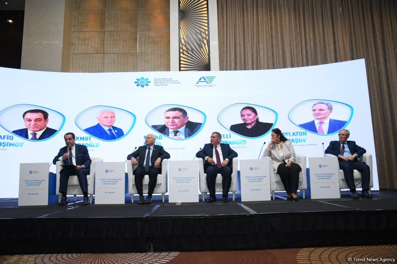 Ümummilli Lider Heydər Əliyevin media siyasəti və müasir Azərbaycan mediası" mövzusunda konfrans keçirilib (FOTO) (ƏLAVƏ OLUNUB)