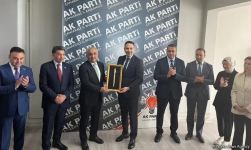 Azərbaycan nümayəndə heyəti AK Partinin Çanaqqala təşkilatını ziyarət edib (FOTO)