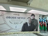 Ulu öndər Heydər Əliyevin və akademik Zərifə Əliyevanın 100 illik yubileyləri münasibətilə “Əbədi sevgi” adlı konsert proqramı təşkil olunub (FOTO)