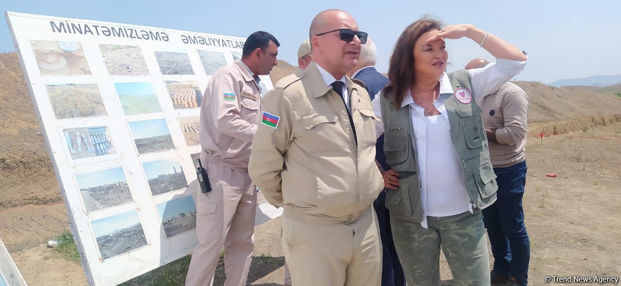 "Sülhün Kökləri” təşkilatının təsisçisi xanım Heidi Kühnün işğaldan azad edilmiş ərazilərə səfəri davam edir (FOTO)