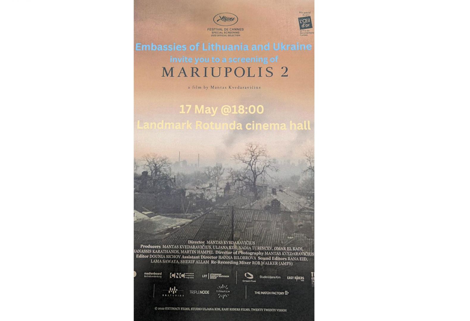 Bakıda "Mariupolis 2" filmi nümayiş olunacaq