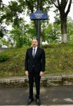 Prezident İlham Əliyev və Birinci xanım Mehriban Əliyeva Şuşada Xurşidbanu Natəvan, Zəfər, Qarabağ və Xan Şuşinski küçələrinin kəsişməsində lövhələrin açılışlarında iştirak ediblər (FOTO/VİDEO) (YENİLƏNİB)