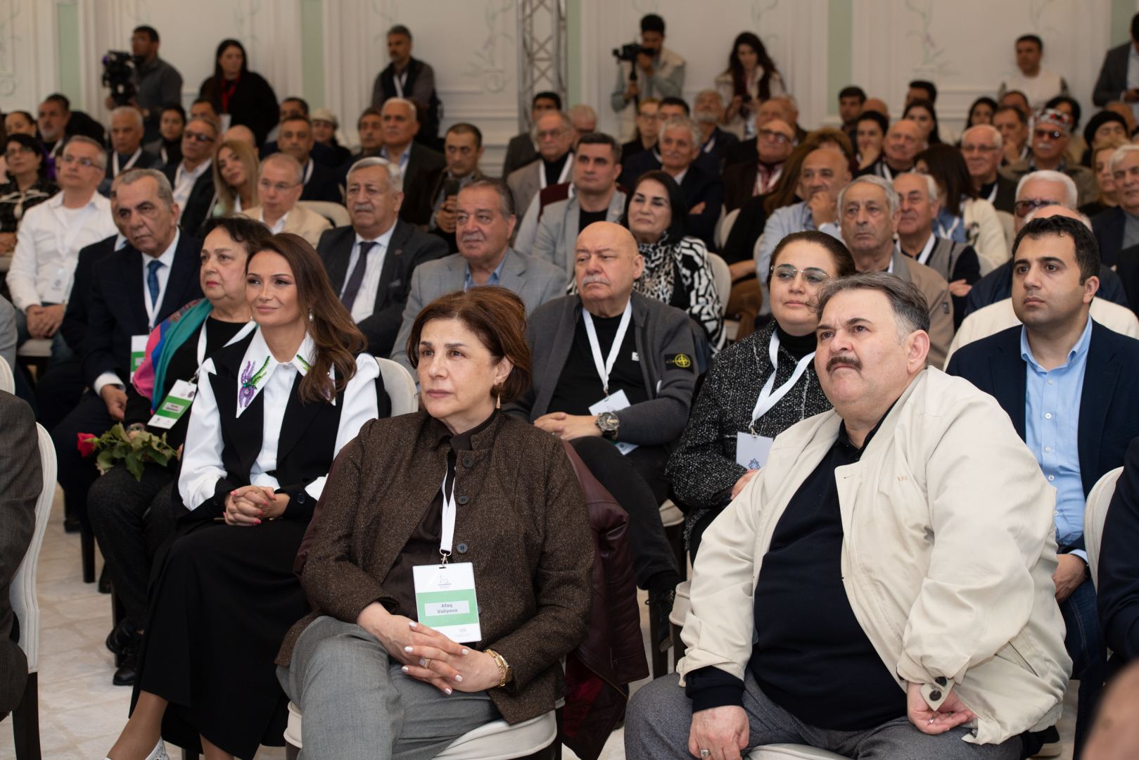 Şuşada Ulu Öndər Heydər Əliyevin 100 illiyi münasibətilə film nümayiş olunub (FOTO)