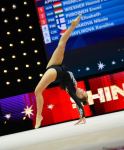 Bakıda bədii gimnastika üzrə 39-cu Avropa çempionatı yarışlarının üçüncü gününə start verilib (FOTO)