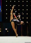 Bakıda bədii gimnastika üzrə 39-cu Avropa çempionatı yarışlarının üçüncü gününə start verilib (FOTO)