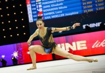 Bakıda bədii gimnastika üzrə 39-cu Avropa çempionatı yarışlarının üçüncü gününə start verilib (FOTO)