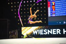 Bədii gimnastika üzrə Avropa çempionatının fərdi çoxnövçülük proqramı üzrə finalının ən gözəl anları (FOTO)