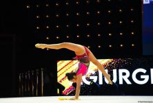 Bədii gimnastika üzrə Avropa çempionatının fərdi çoxnövçülük proqramı üzrə finalının ən gözəl anları (FOTO)