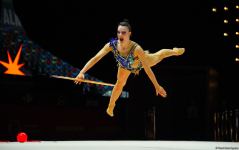 Bədii gimnastika üzrə Avropa çempionatının fərdi çoxnövçülük proqramı üzrə finalının ən gözəl anları (FOTO)