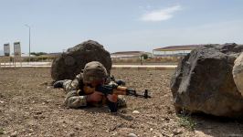 Naxçıvan Əlahiddə Ümumqoşun Ordusu tapşırıqları yüksək peşəkarlıqla yerinə yetirir (REPORTAJ)