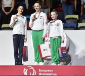 Bakıda fərdi çoxnövçülük üzrə qalib gimnastlar mükafatlandırılıb (FOTO)