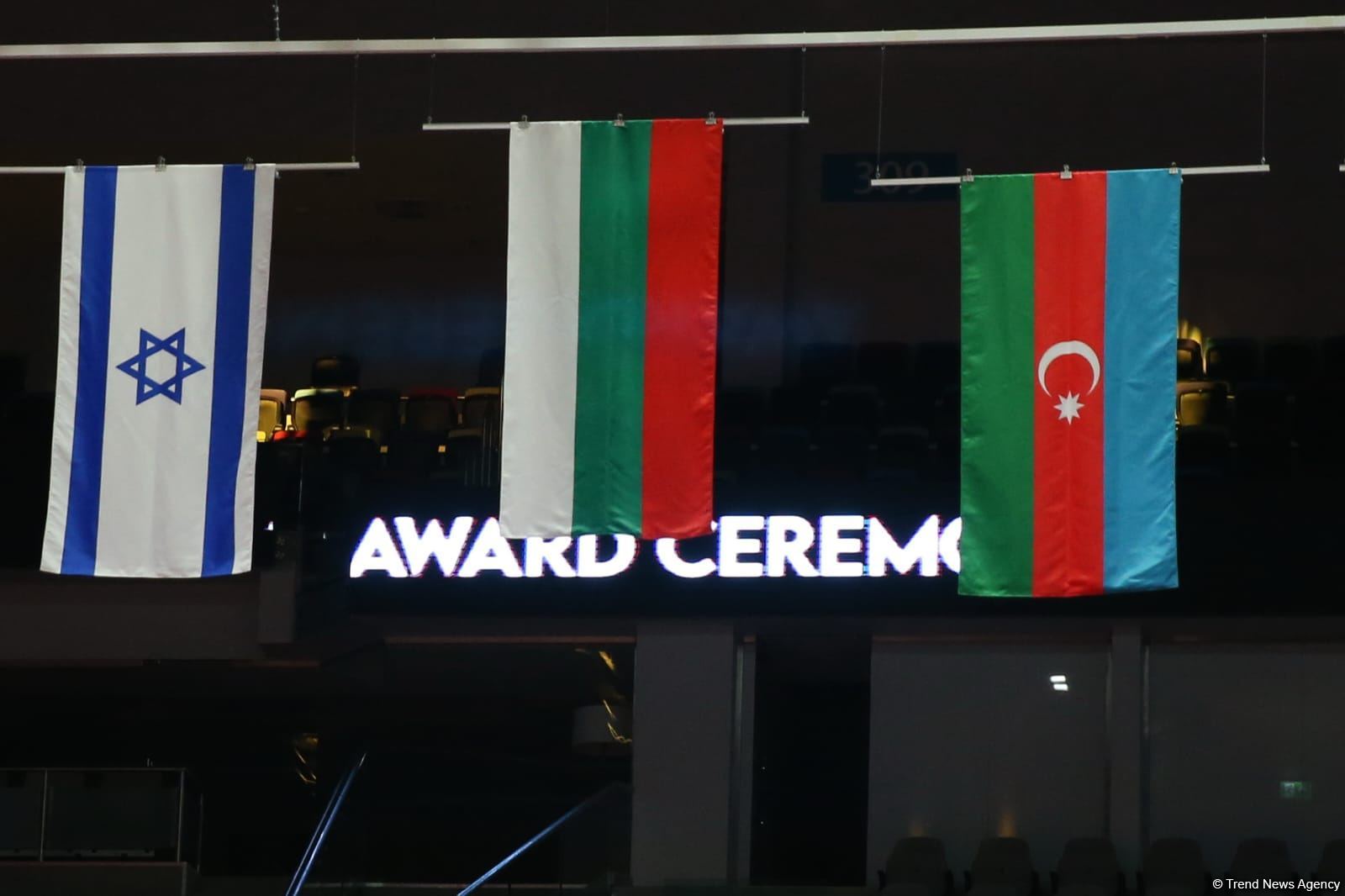 Bakıda bədii gimnastika üzrə Avropa çempionatının qalibləri mükafatlandırılıb (FOTO)
