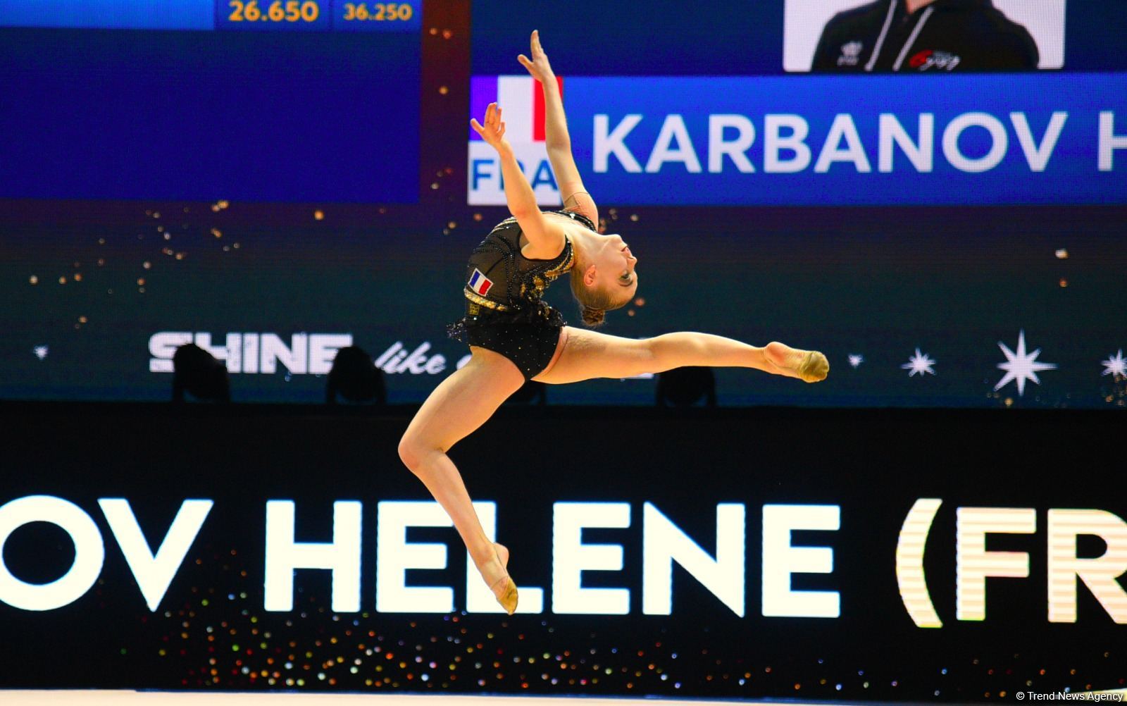 Bədii gimnastika üzrə Avropa çempionatının fərdi çoxnövçülük proqramı üzrə finalının ən gözəl anları (FOTO)