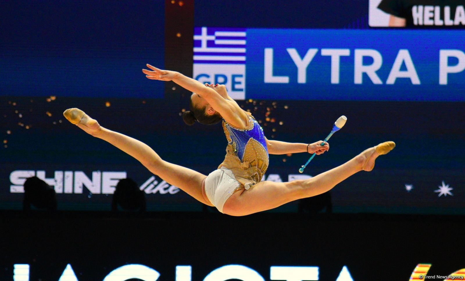 Bədii gimnastika üzrə Avropa çempionatının fərdi çoxnövçülük proqramı üzrə finalının ən gözəl anları (FOTO)