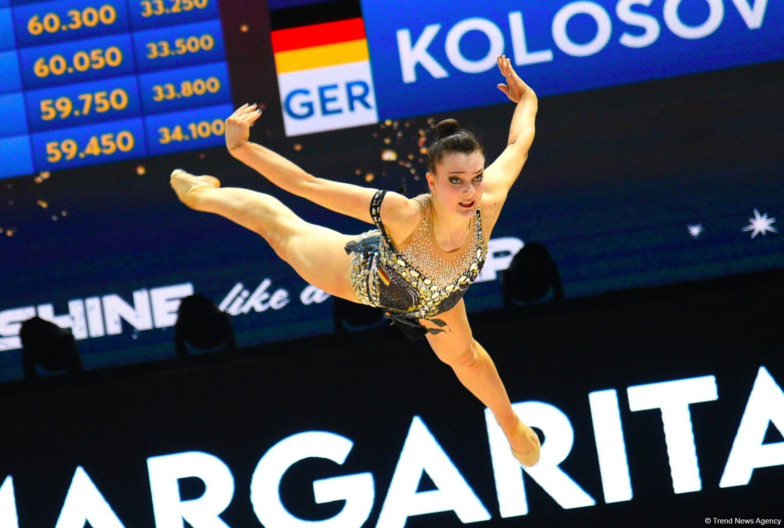 Bədii gimnastika üzrə Avropa çempionatının fərdi çoxnövçülük proqramı üzrə finalının ən gözəl anları (FOTO)