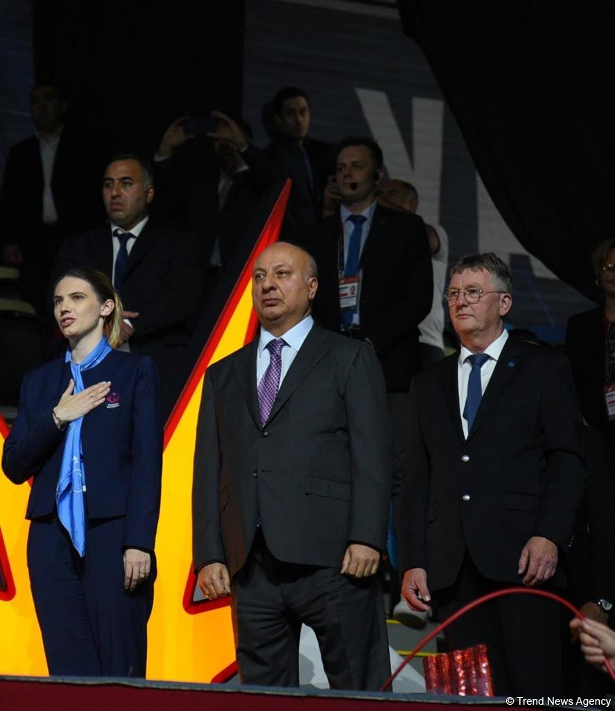 Qrup hərəkətləri üzrə komandalar arasında Avropa çempionatının qalibləri mükafatlandırılıb (FOTO)