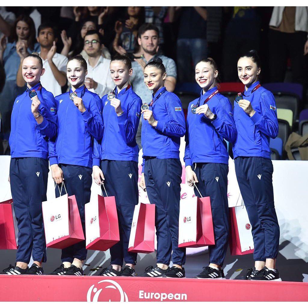 Birinci vitse-prezident Mehriban Əliyeva Avropa çempionatının qalibi olan gimnastlarımızı təbrik edib (FOTO)