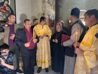 Azərbaycandakı xristian və yəhudi icmalarının rəhbərləri və üzvləri Xudavəng monastr kompleksini ziyarət ediblər (FOTO)