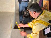 Azərbaycandakı xristian və yəhudi icmalarının rəhbərləri və üzvləri Xudavəng monastr kompleksini ziyarət ediblər (FOTO)