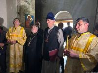 Azərbaycandakı xristian və yəhudi icmalarının rəhbərləri və üzvləri Xudavəng monastr kompleksini ziyarət ediblər (FOTO)