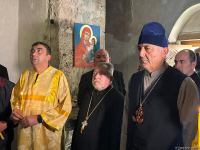 Azərbaycandakı xristian və yəhudi icmalarının rəhbərləri və üzvləri Xudavəng monastr kompleksini ziyarət ediblər (FOTO)
