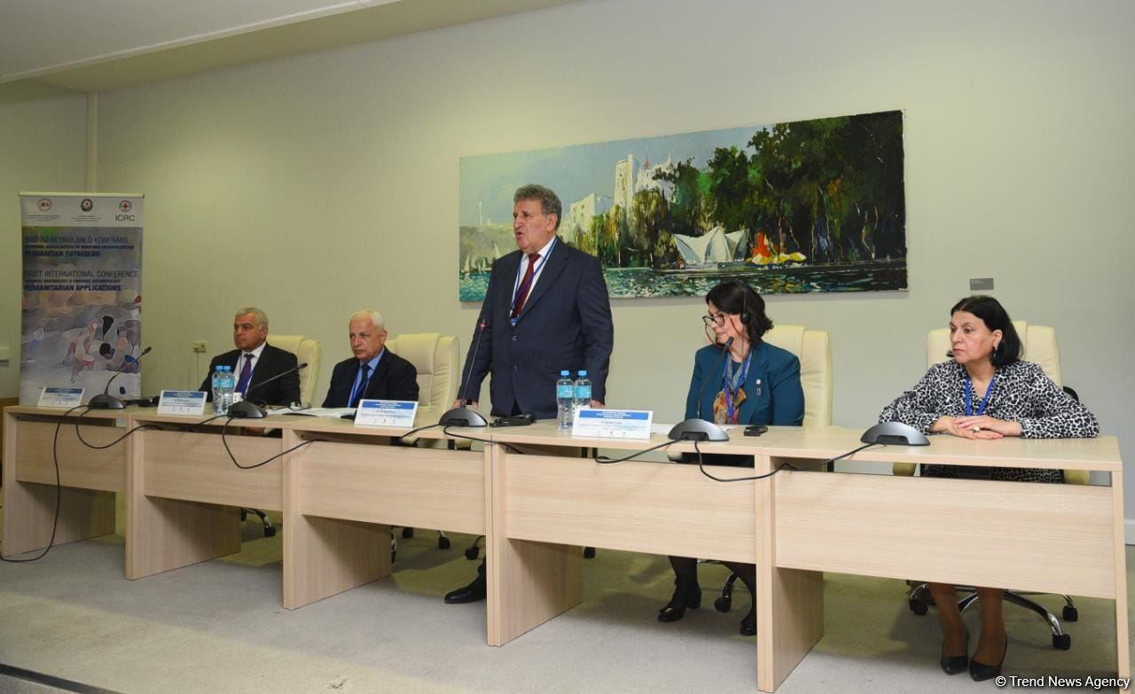 Bakıda I Qarabağ müharibəsində itkin düşənlərlə bağlı beynəlxalq konfrans keçirilir (FOTO)
